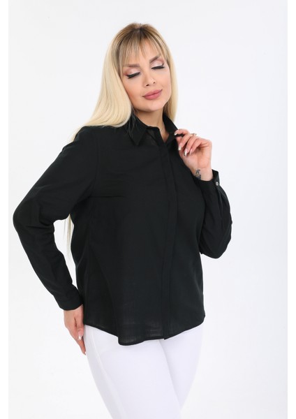 Büyük Beden Pamuk Gömlek modelleri