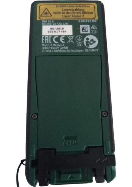 Plr 50C 50 Metre Lazer Uzaklık Ölçer Madein Germany Temiz Ikinçi El Bir Üründür fiyatları