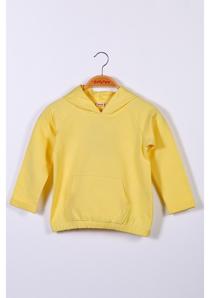 Unisex Çocuk Kapüşonlu Sweatshirt (12AY-6YAŞ)