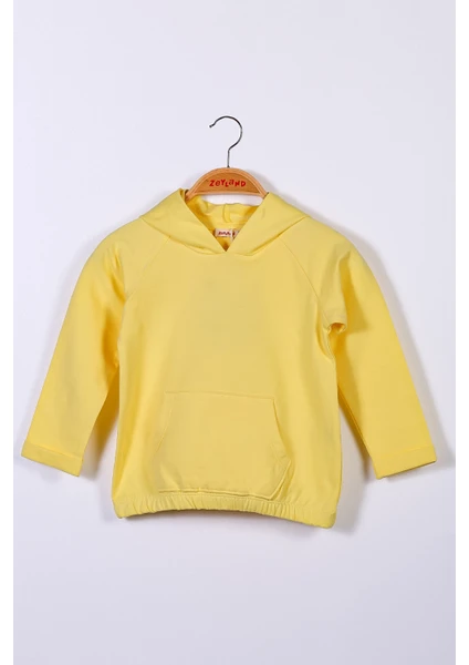 Unisex Çocuk Kapüşonlu Sweatshirt (12AY-6YAŞ)