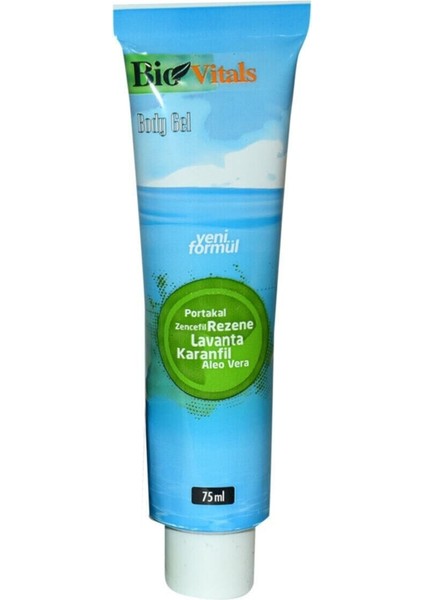 Köpek Balığı Kıkırdağı Portakal Zencefil Rezene Lavanta Karanfil Aloe Vera Masaj Jeli 75 ml