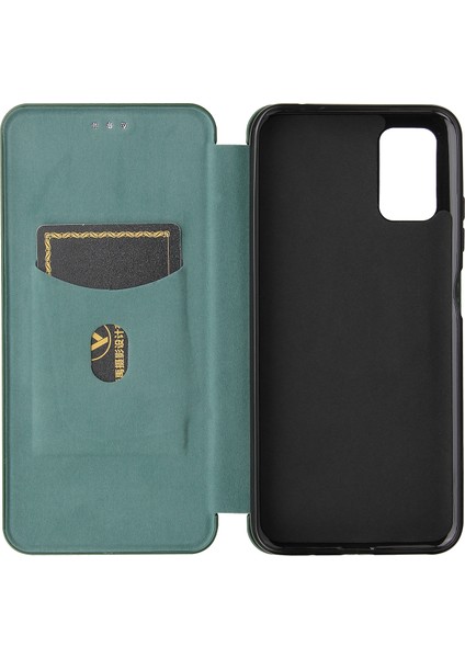 Htc Desire 21 Pro Karbon Fiber Tpu Pc Pu Kılıf Yeşil (Yurt Dışından)