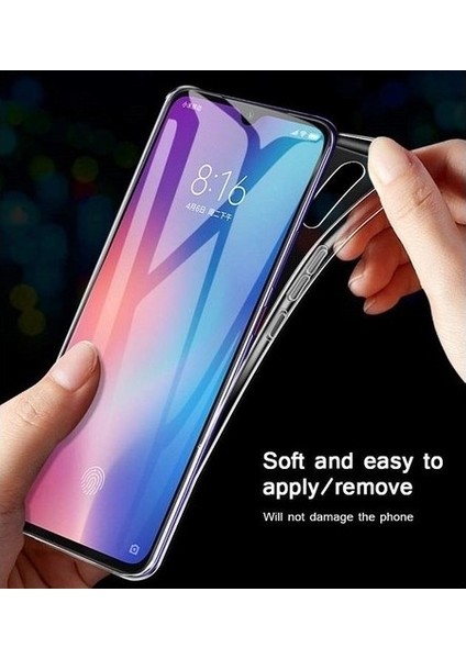 Samsung Galaxy A7 2018 Uyumlu Kılıf A+ Şeffaf Lüx Süper Yumuşak 0.3mm Ince Süper Silikon