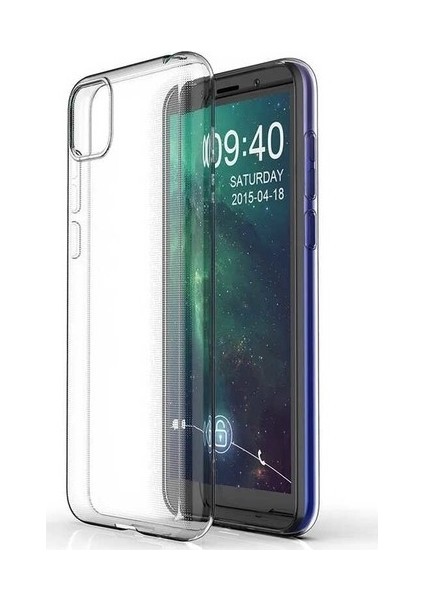 Huawei Y5P Uyumlu Kılıf A+ Şeffaf Lüx Süper Yumuşak 0.3mm Ince Süper Silikon