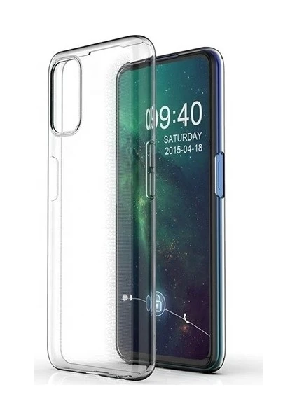 wowacs Oppo A72 Uyumlu Kılıf A+ Şeffaf Lüx Süper Yumuşak 0.3mm Ince Süper Silikon