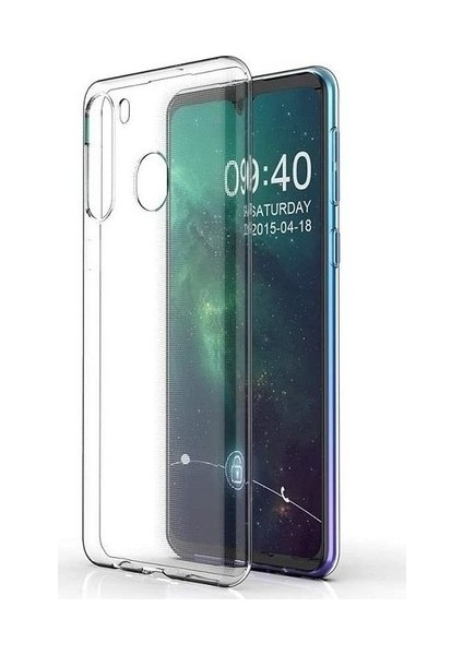 Samsung Galaxy A21 Uyumlu Kılıf A+ Şeffaf Lüx Süper Yumuşak 0.3mm Ince Süper Silikon