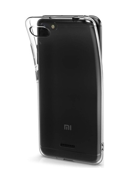 Xiaomi Redmi 6A Uyumlu Kılıf A+ Şeffaf Lüx Süper Yumuşak 0.3mm Ince Süper Silikon