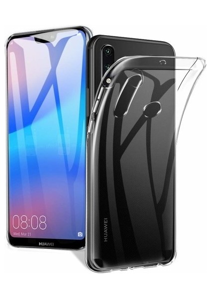 Huawei P30 Lite Uyumlu Kılıf A+ Şeffaf Lüx Süper Yumuşak 0.3mm Ince Süper Silikon