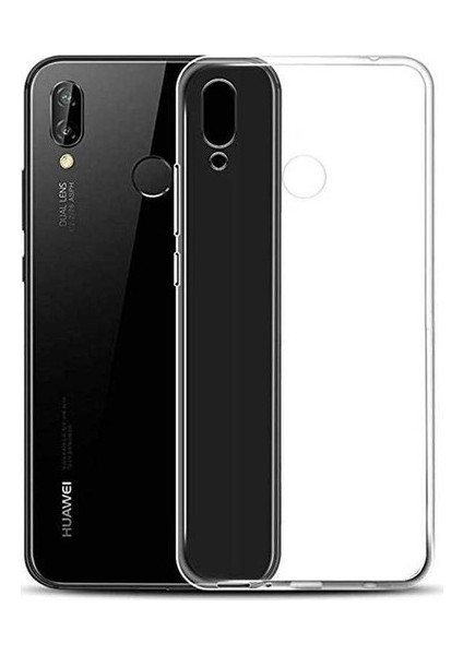 Wowlett Huawei Y7 Prime 2019 Uyumlu Kılıf A+ Şeffaf Lüx Süper Yumuşak 0.3mm Ince Süper Silikon