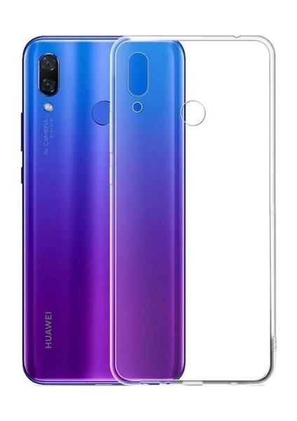 Huawei Y9 2019 Uyumlu Kılıf A+ Şeffaf Lüx Süper Yumuşak 0.3mm Ince Süper Silikon