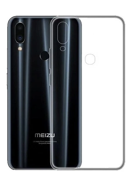 Meizu Note 9 Uyumlu Kılıf A+ Şeffaf Lüx Süper Yumuşak 0.3mm Ince Süper Silikon