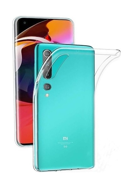 Xiaomi Mi 10 Uyumlu Kılıf A+ Şeffaf Lüx Süper Yumuşak 0.3mm Ince Süper Silikon