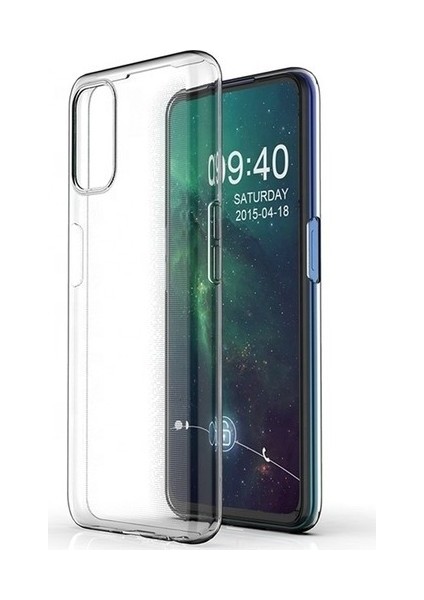 Oppo A52 Uyumlu Kılıf A+ Şeffaf Lüx Süper Yumuşak 0.3mm Ince Süper Silikon