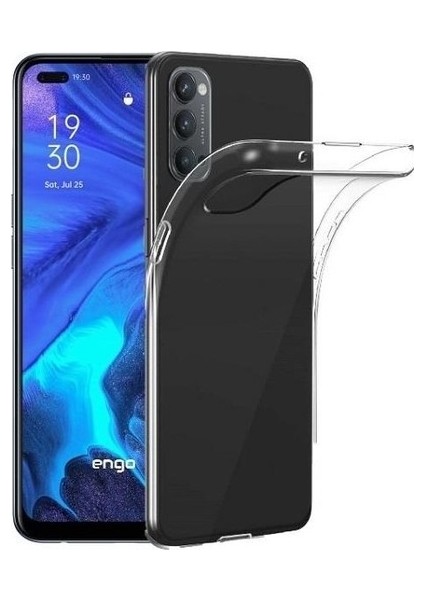 Oppo Reno 4 Uyumlu Kılıf A+ Şeffaf Lüx Süper Yumuşak 0.3mm Ince Süper Silikon