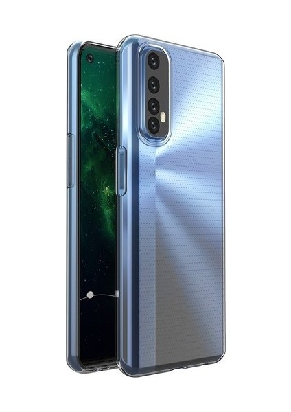 Realme 7 Uyumlu Kılıf A+ Şeffaf Lüx Süper Yumuşak 0.3mm Ince Süper Silikon