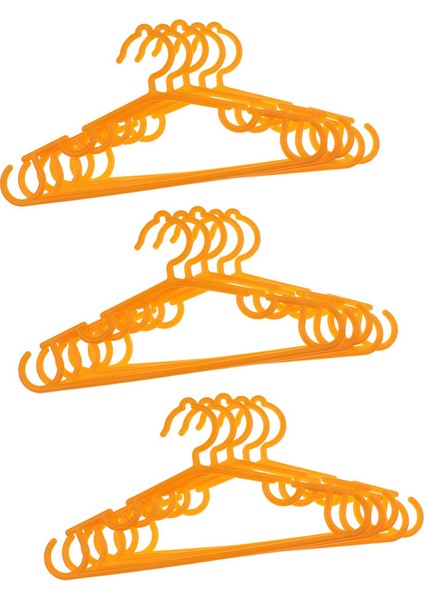 Yuvarlak Plastik Bebek Çocuk Çocuk Giyim Ceket Askıları (Yurt Dışından)