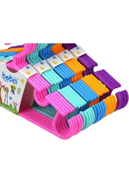 Yuvarlak Plastik Bebek Çocuk Çocuk Giyim Ceket Askıları (Yurt Dışından) modelleri