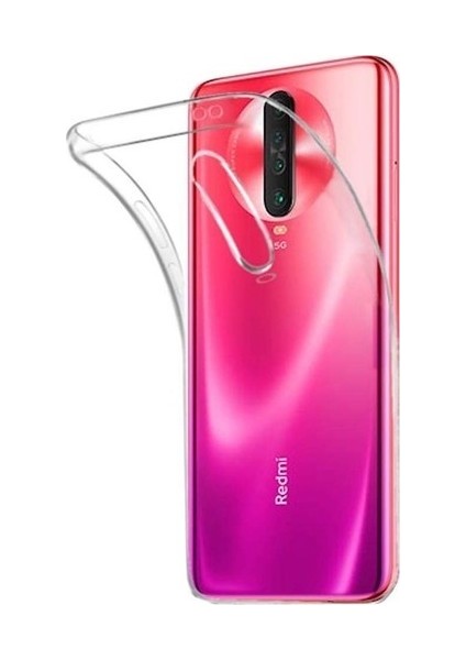 Xiaomi Redmi K30 Uyumlu Kılıf A+ Şeffaf Lüx Süper Yumuşak 0.3mm Ince Süper Silikon