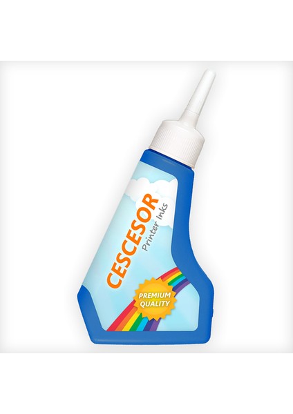 Epson L200 Için T6642 Muadil Mavi Mürekkep 70GR Claria Cescesor
