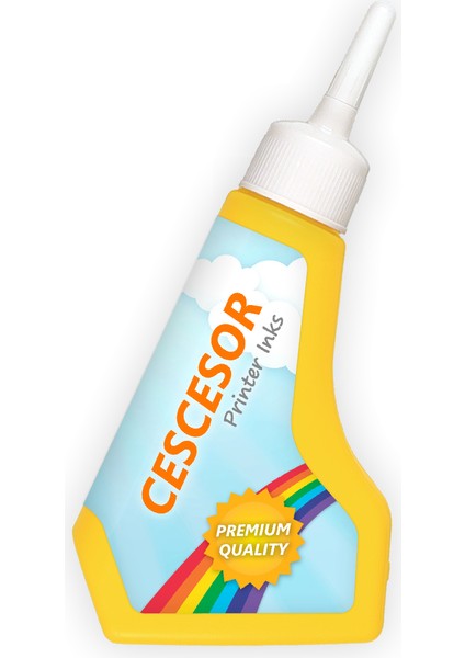 Epson L455 Için T6644 Muadil Sarı Mürekkep 70GR Claria Cescesor