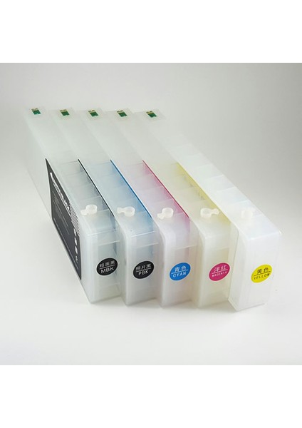 Epson 9700/7700 Muadil Kolay Dolan Kartuş - 5 Renk