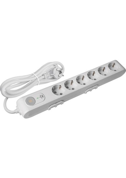 Şok Korumalı 4'lü 1.5m Grup Priz