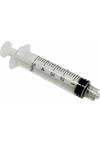 5 ml Luerlock (Kilitli) Iğnesiz Enjektör (125 Adet)