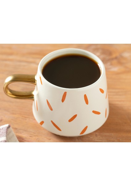 Apaz Stoneware Kupa Turuncu 350 ml Şık Tasarım ve Yumuşak Doku fiyatları