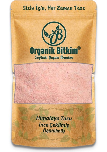2 li Himalaya Tuzu (Toz) Berrak, Pembe 1000 gr