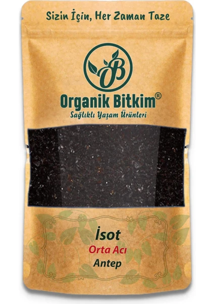 Organik Bitkim  Isot Orta Acı 150 gr