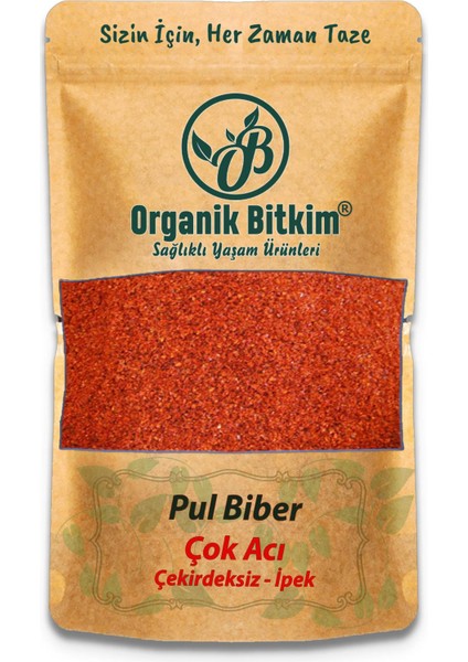 Organik Bitkim  Pul Biber (Çok Acı) 150 gr