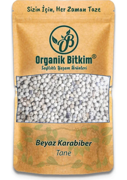 Organik Bitkim Beyaz Karabiber Tane 250 gr