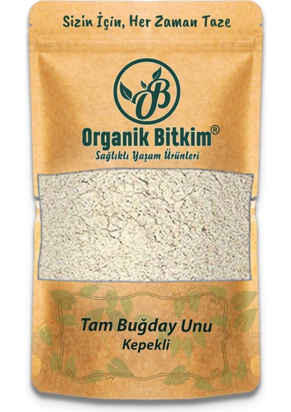Tam Buğday Unu Kepekli 500 gr