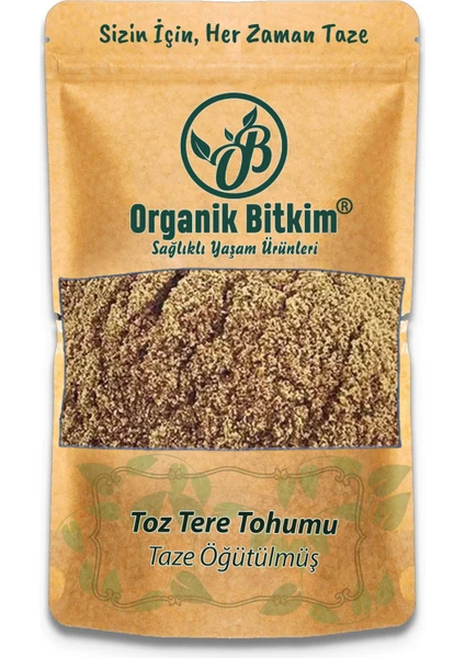 Organik Bitkim Toz Tere Tohumu (Öğütülmüş) 150 gr