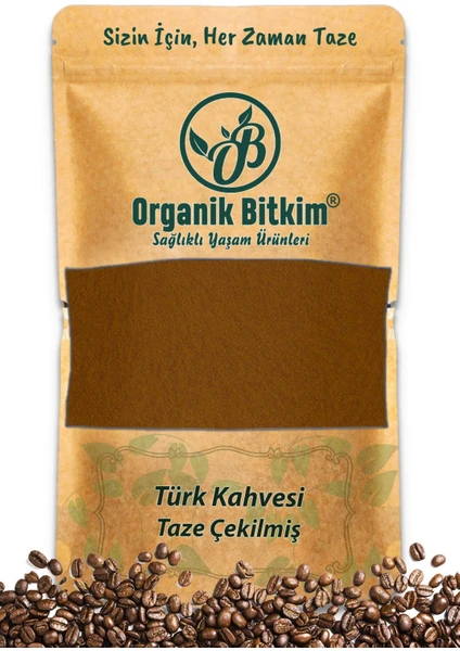 Organik Bitkim Türk Kahvesi - Taze Çekilmiş 150 gr