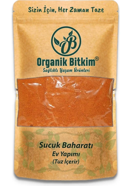 Organik Bitkim Sucuk Baharatı - Ev Yapımı (Tuzlu) 1 kg