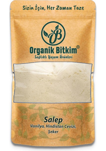 Sahlep (Vanilya, Hindistan Cevizi,şeker) 1000 gr