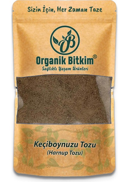 Organik Bitkim Keçiboynuzu Tozu (Harnup Tozu) 150 gr