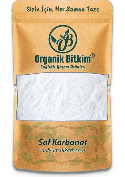 Organik Bitkim Saf Karbonat (Sodyum Bikarbonat) 3 kg