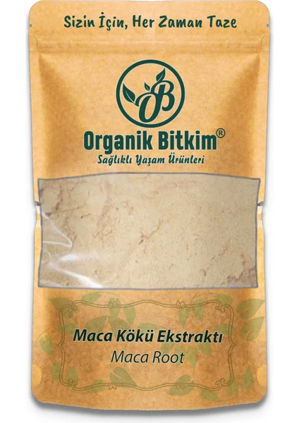 Organik Bitkim Maca Kökü Ekstraktı (Maca Root) 30 gr