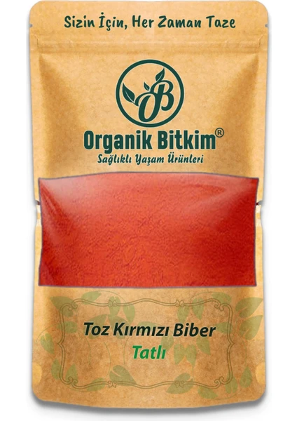 Organik Bitkim Tatlı Toz Kırmızı Biber 500 gr