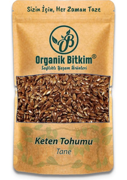 Organik Bitkim Keten Tohumu Tane 500 gr