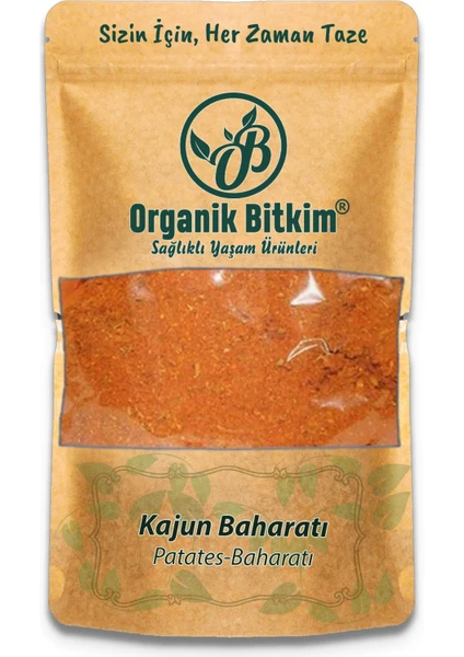 Organik Bitkim Kajun Baharatı - Patates Baharatı 100 gr