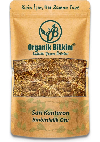 Organik Bitkim Sarı Kantaron Otu 500 gr Doğal Taze