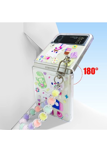 Samsung Galaxy Z Flip 3 5g 2021 Case Için Ring ile Kılıf Stand Koruyucu Kapak (Yurt Dışından) fırsatları