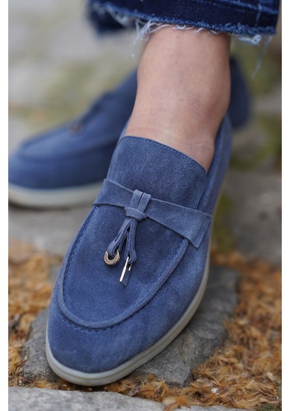 Lou Kot Mavi Süet Kadın Casual Ayakkabı fiyatları