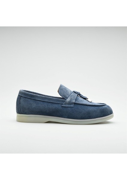 Lou Kot Mavi Süet Kadın Casual Ayakkabı fırsatları