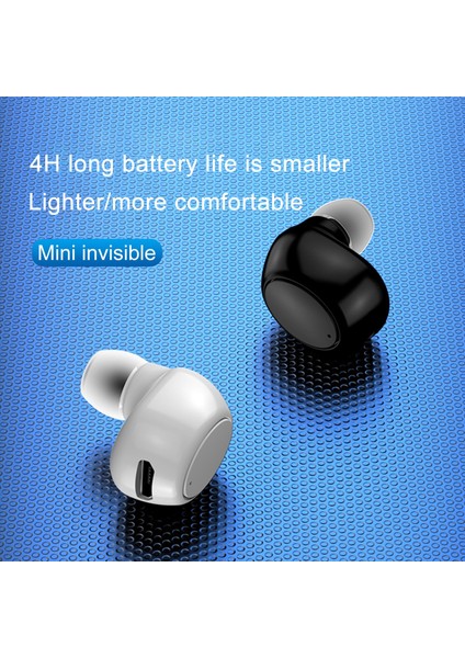 1pc X6 Bluetooth Uyumlu 5.0 Su Geçirmez Kulak Içi Kablosuz Kulaklık Kulaklıklar Telefon Için indirimleri