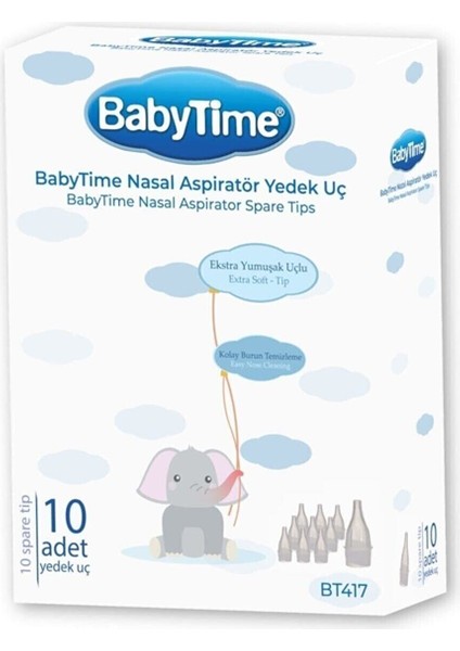 Nasal Aspiratör 10'lu Yedek Uç