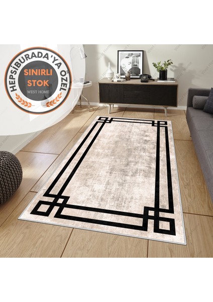 Dijital Baskı Yıkanabilir Kaymaz Taban Salon Halısı Mutfak Halısı Yolluk